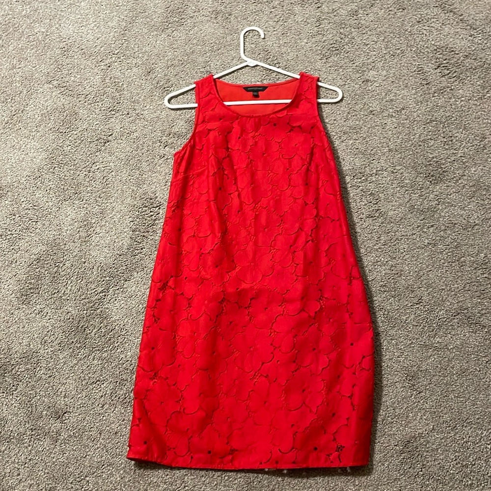 Banana republic red dress